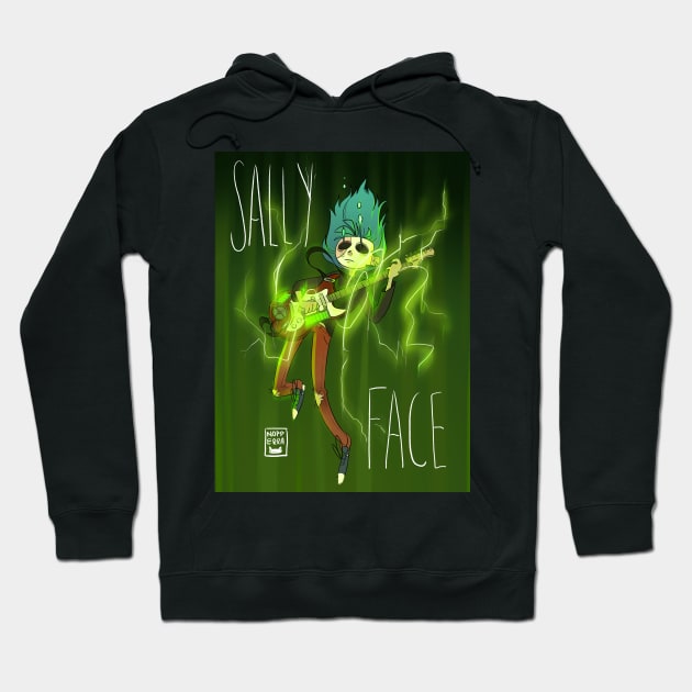 Sally Face Hoodie by nopperaa